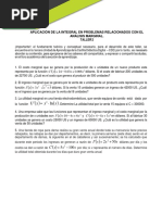 Taller 2 - Aplicación de La Integral en Problemas Relacionados Con El Análisis Marginal