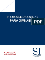 Protocolo Gimnasios