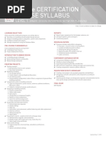 Ibwave Certification Course Syllabus: Level 1