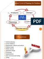 Database Development Cycle & Planning For Database