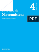 Repaso Matemáticas Comienzo de 4º