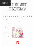 El Retorno A Freud de Lacan (Jullien) El Mal de Ser Dos