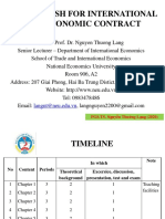 English For International Economic Contract: Langnt@neu - Edu.vn