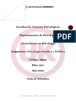 Psicologia Jurídica y Política - Guía de Estudios 2021