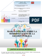 Modernizacion de La Gestion Publica