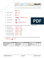 Chemsheets GCSE 1092 Moles ANS