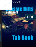 Classic Riffs: Tab Book