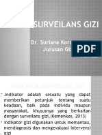 Surveilans Gizi