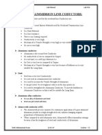 Overhead Transmission Line Coductors:: Power Transmission Lab Manual Lab # 01