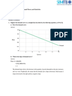 Individual Assignment 1 - Demand and Supply Theory - Rizqi Ghani Faturrahman