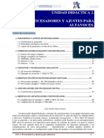 U.D. 2. Procesadores y Ajustes para Altavoces