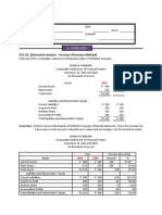 E10-1B: (Horizontal Analysis - Increase /decrease Method) : Name: Date: Score: Professor: Schedule