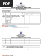 Department of Education: Inividual Learning Monitoring Plan