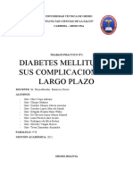 Diabetes Miliitus Tipo 2 y Sus Complicaciones