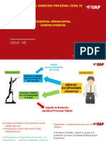 3° Semana Excepciones y Defensas Previas