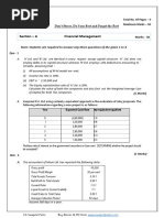 FM & Eco - Test 1