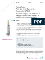 Endress-Hauser Gammapilot M FMG60 ES