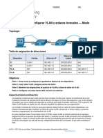 3.4.6-Packet-Tracer - Configure-Vlans-And-Trunk