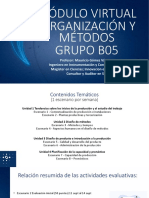 Organización y Métodos - Virtual - Grupo B05 - Escenario 1