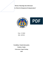 Sistem Komputer Beserta Komponen-Komponennya