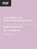 Professional Level Tax Compliance