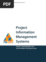 PM4DEV Project Information Management Systems