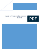 Impact of COVID-19 On Transportation Sector