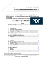 EEG Front-End Performance Demonstration Kit