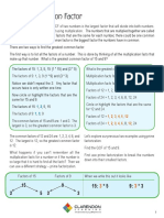 GCF and LCM Lesson Plan 4 6