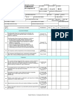 Saudi Aramco Inspection Checklist