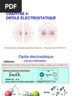 Chapitre 4 Electrostatique Cours L2