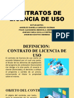 Contratos de Licencia de Uso