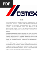 CEMEX Empresa Responsable