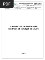 Anexo Resolução 23 - Plano de Gerenciamento de Resíduos de Serviços de Saúde