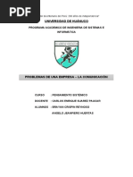 Problemas de Una Empresa - Comunicación