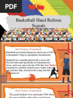 Basketball Hand Referee Signals: Prepared By: Ms. Val