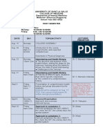 Patients Will Be Assigned On Aug. 27 2020. Each Group Must Prepare Its Written and PPT Presentation