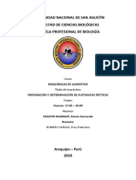 P1 Preparación y Determinación de Sustancias Pécticas