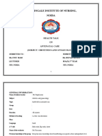 Nightingale Institute of Nursing, Noida: Health Talk ON Antenatal Care (Subject: Obstetrics and Gynaecology)