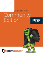 SIEMonster 4.6 Community Edition Administrator Guide-V1.1.-20210810 - Ubuntu