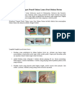 Membuat Tempat Pensil Tahan Lama Dari Bahan Rotan