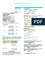 Quantitative: Analytical Chemistry (Qualitative and Chemistry)