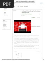Q Alerts Google Play Page Download Numbers