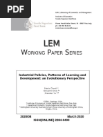 5 Industrial Policies Patterns of Learning and Development An Evolutionary Perspective