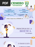 Principios de La Bioética. Powerpoint.