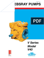 Ebsray Pumps: V Series Model V40