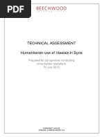 Technical Assessment Humanitarian Use of Hawala in Syria