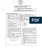 Evaluación Historia y Ciencias Sociales Segundo Medio