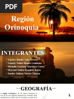 Región Orinoquia