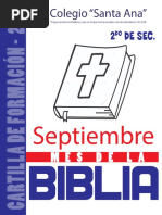 Mes de La Biblia 2021 - 2do de Sec.